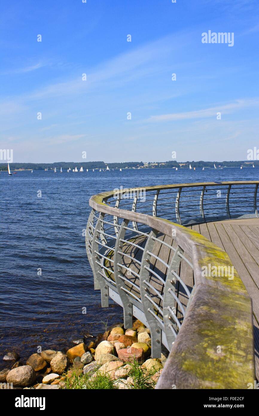 Glucksburg, germany, marina, park, nature, sea, east sea, beautiful day, sunny Stock Photo