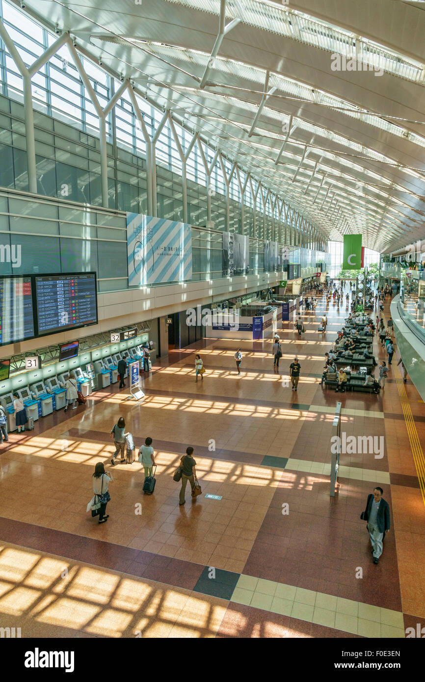 Haneda Airport Terminal 2 Building in Japan Stock Photo