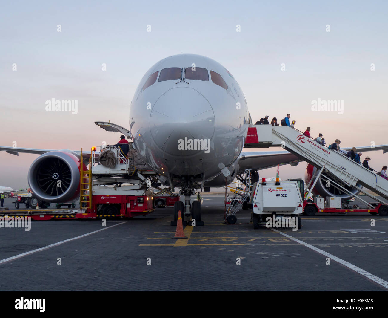 kenya airways baggage size