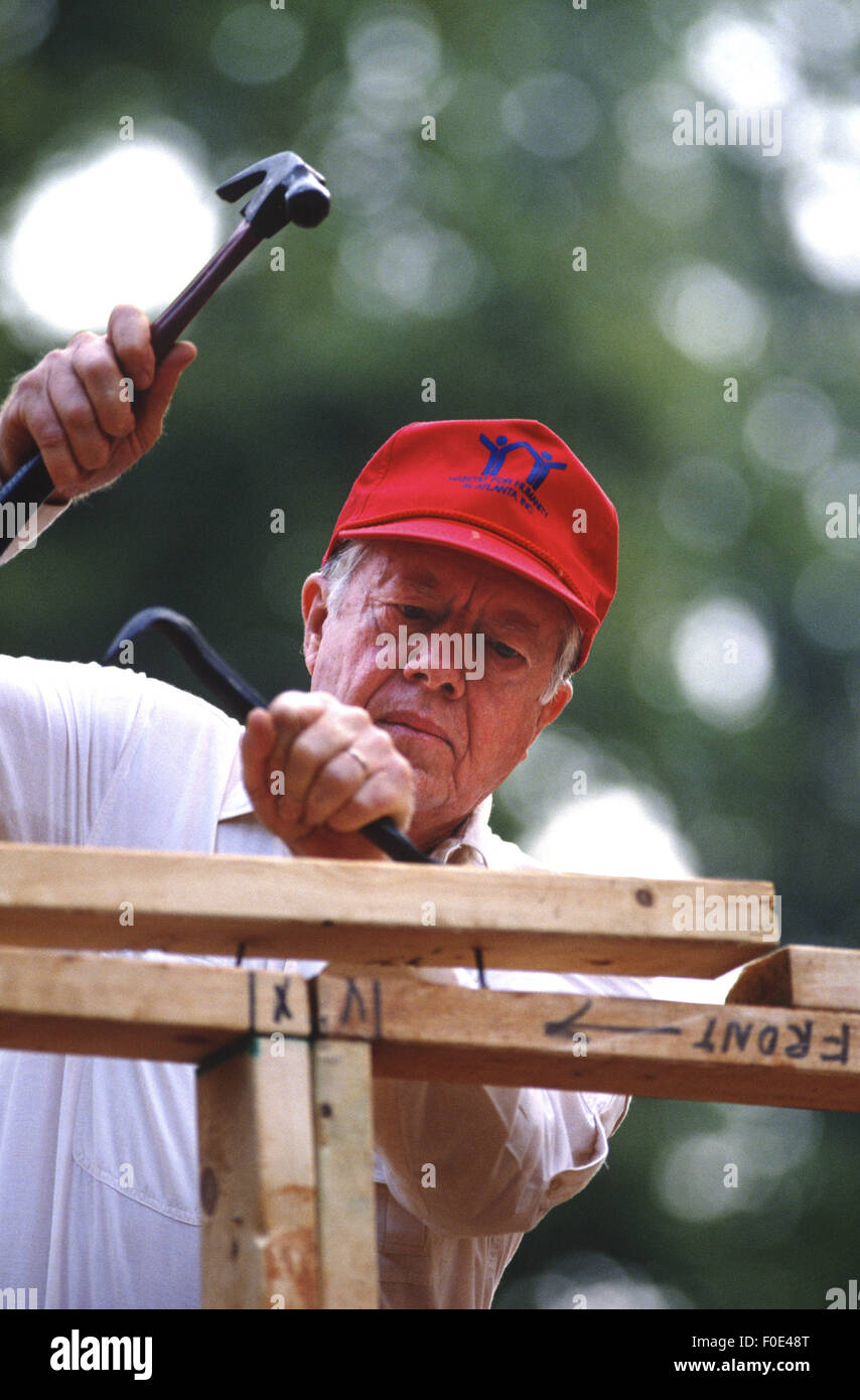 Jimmy carter house build hi-res stock photography and images - Alamy