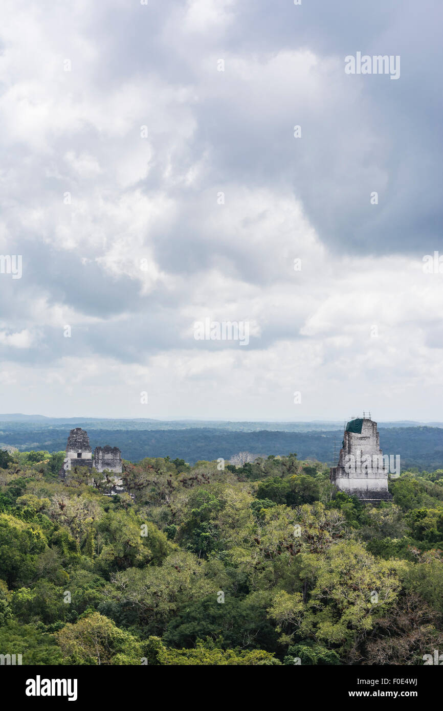 Tikal National Park in Guatemala Stock Photo