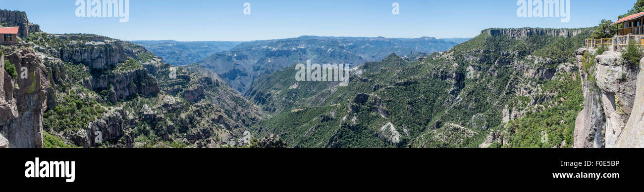 Copper Canyon in Mexico Stock Photo