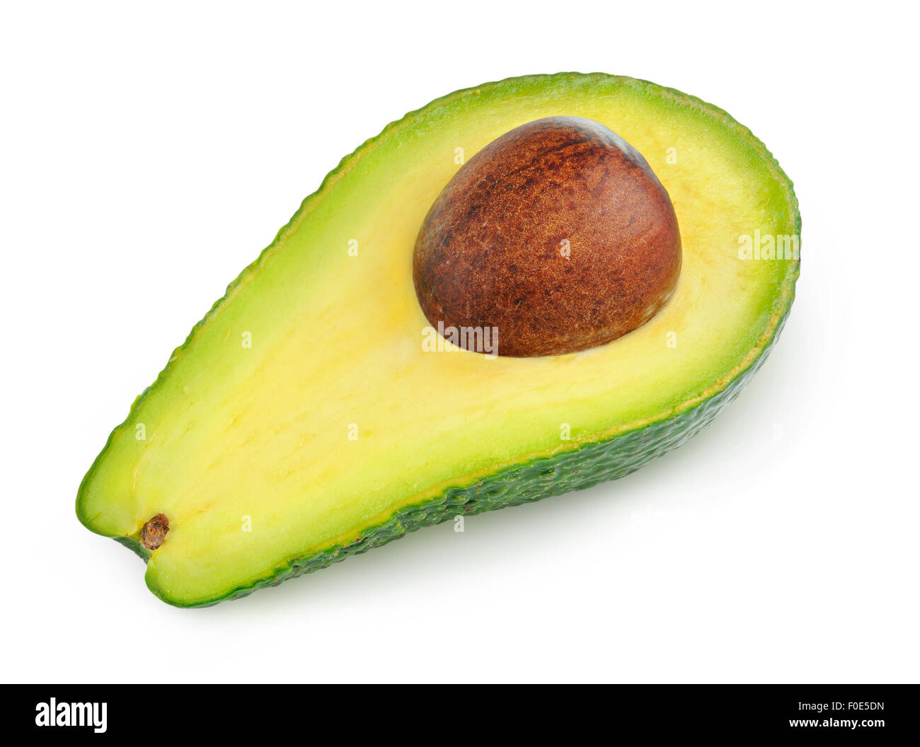 Avocado isolated on white Stock Photo