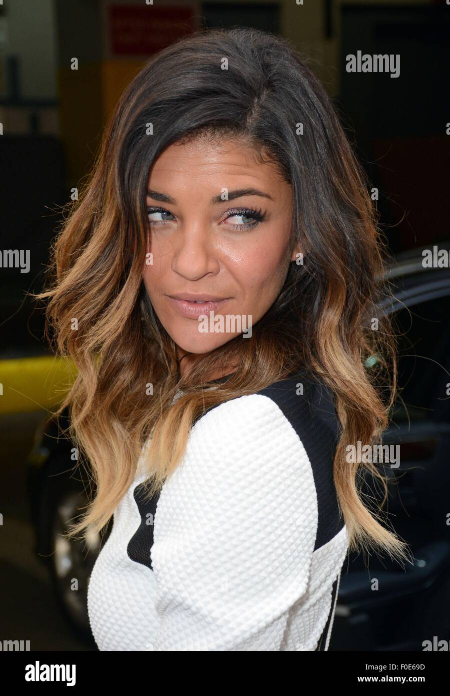 New York, NY, USA. 13th Aug, 2015. Jessica Szohr out and about for Celebrity Candids - THU, New York, NY August 13, 2015. Credit:  Derek Storm/Everett Collection/Alamy Live News Stock Photo