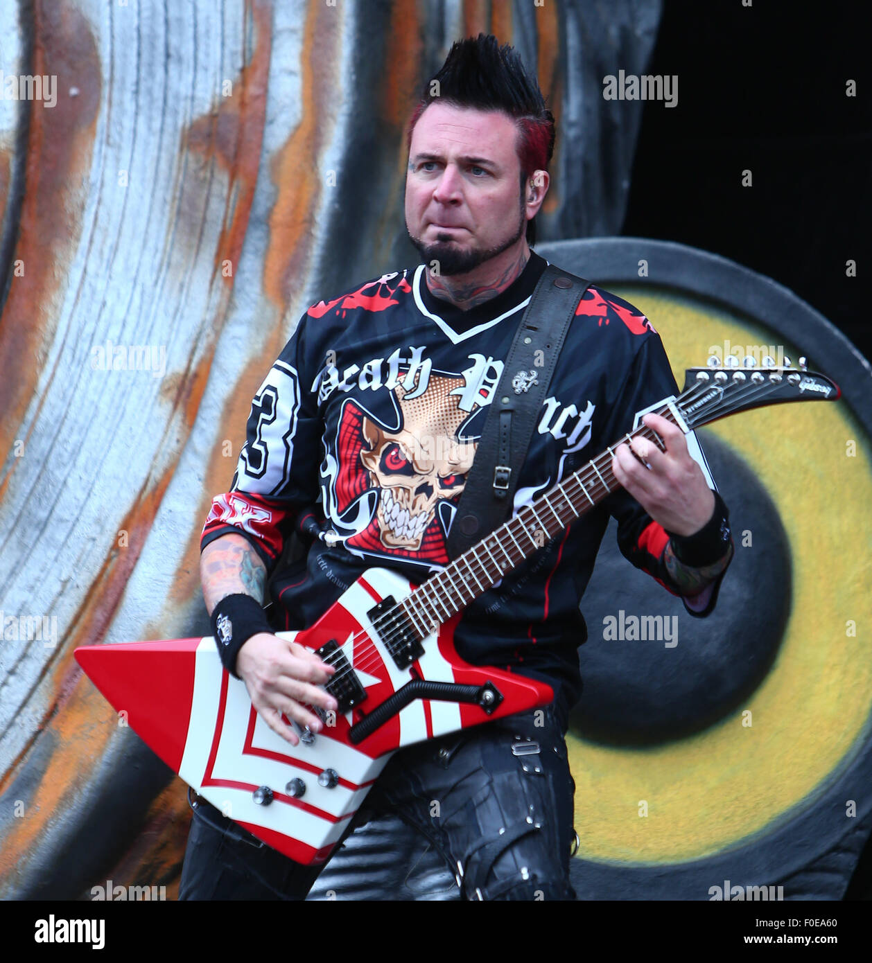 Download Festival Day 1 Performances Featuring Jason Hook Five Finger Punch Where Donnington United Kingdom When Download Festival Day 1 Performances Featuring Jason Hook Five Finger Punch Where Donnington United Kingdom When