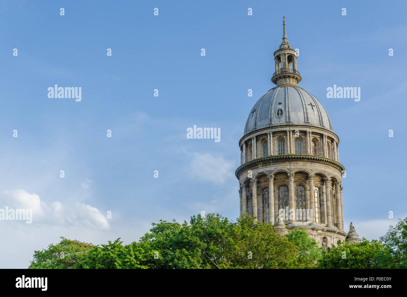 The Basilica of NotreDame de Boulogne in BoulognesurMer, France