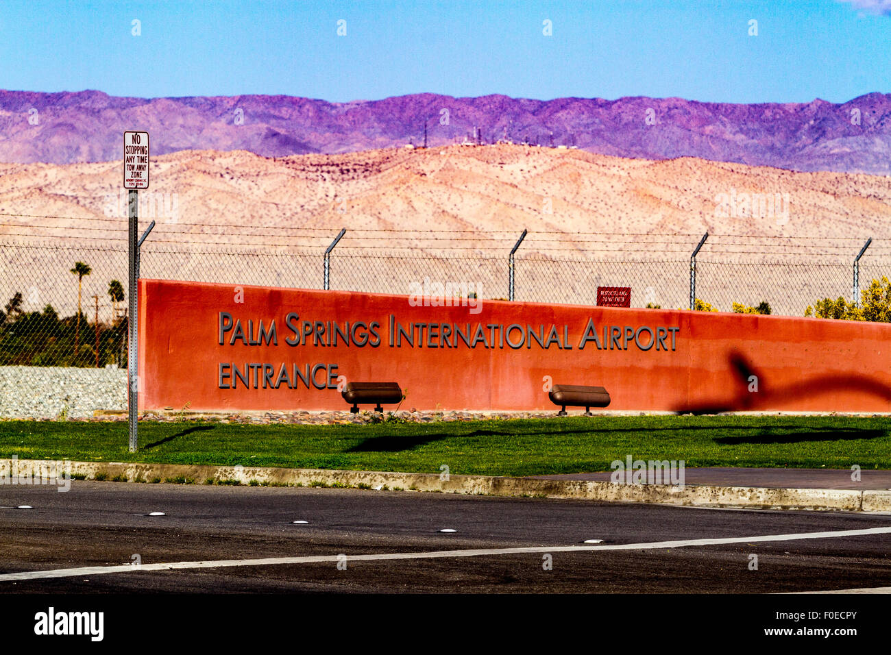 Palm Springs International Airport California Stock Photo