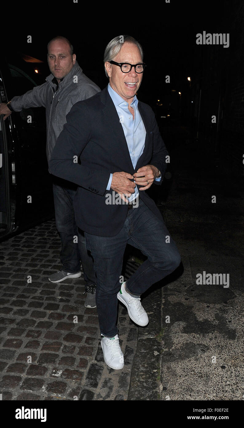 Rita Ora and Ricky Hilfiger join Tommy Hilfiger for dinner at Nobu