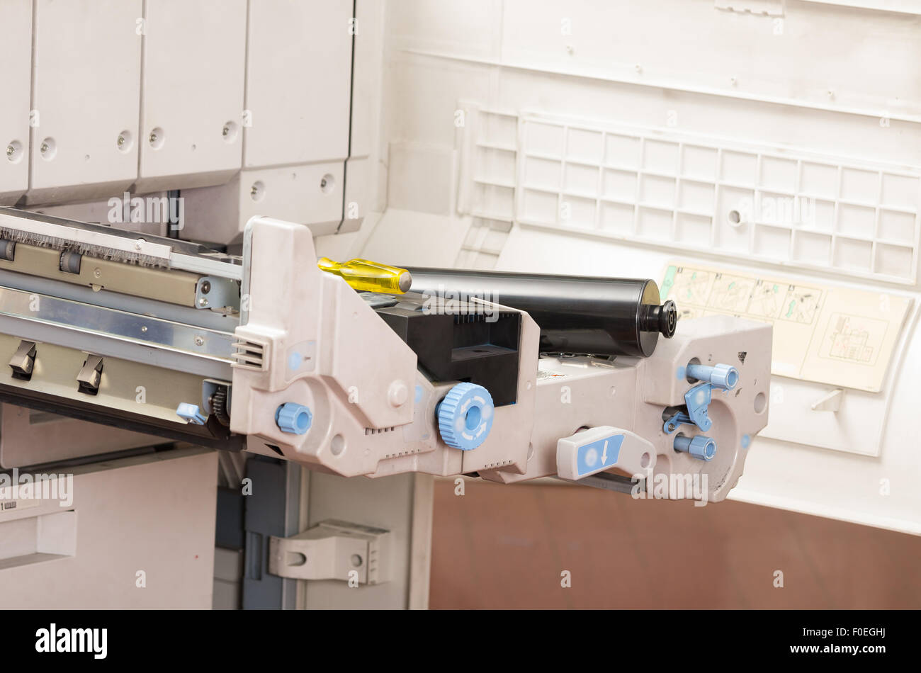 closeup shot photocopier machine Stock Photo - Alamy