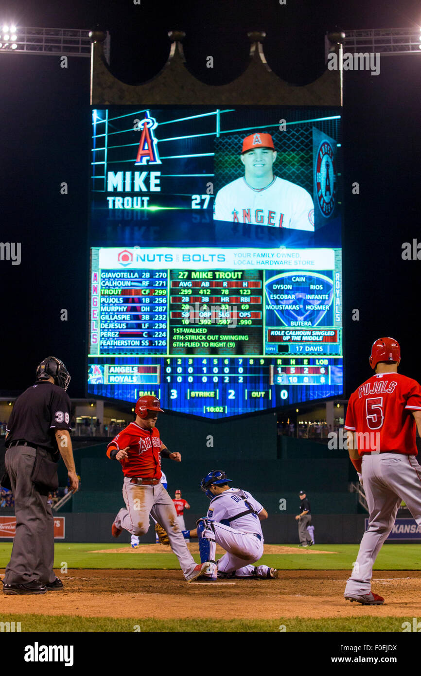 Cleveland Guardians first basemen Kole Calhoun (56) looks on during a MLB  regular season game between the Tampa Bay Rays and Cleveland Guardians,  Sund Stock Photo - Alamy