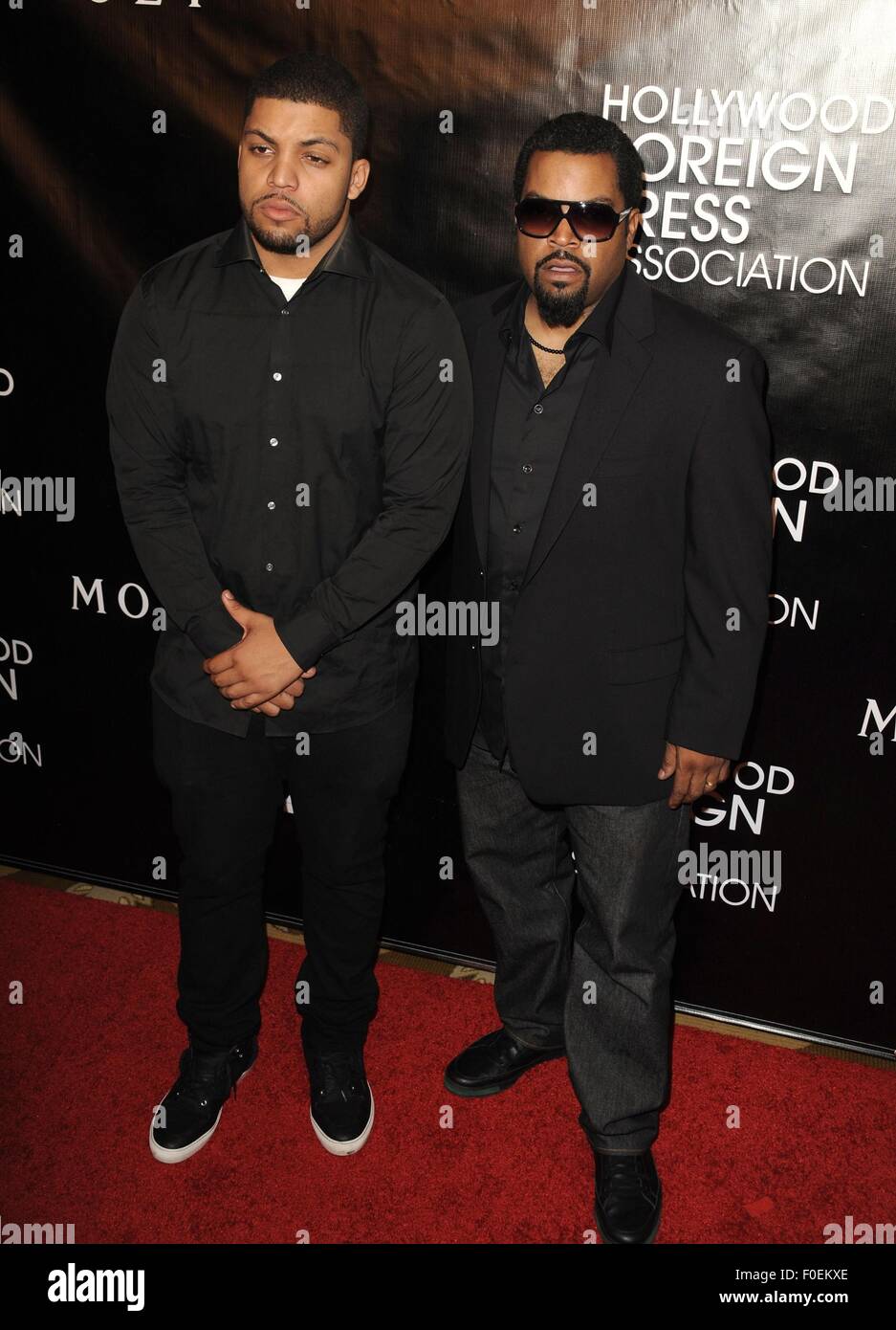 Beverly Hills, CA. 13th Aug, 2015. O'Shea Jackson Jr., Ice Cube at ...