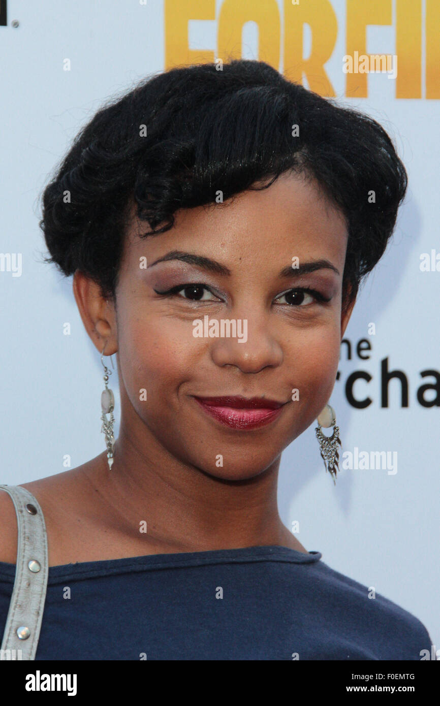 Los Angeles, California, USA. 13th Aug, 2015. Aasha Davis attends Los