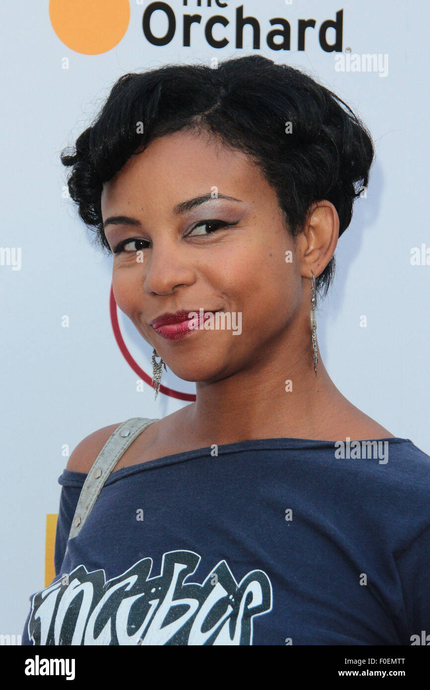 Los Angeles, California, USA. 13th Aug, 2015. Aasha Davis attends Los