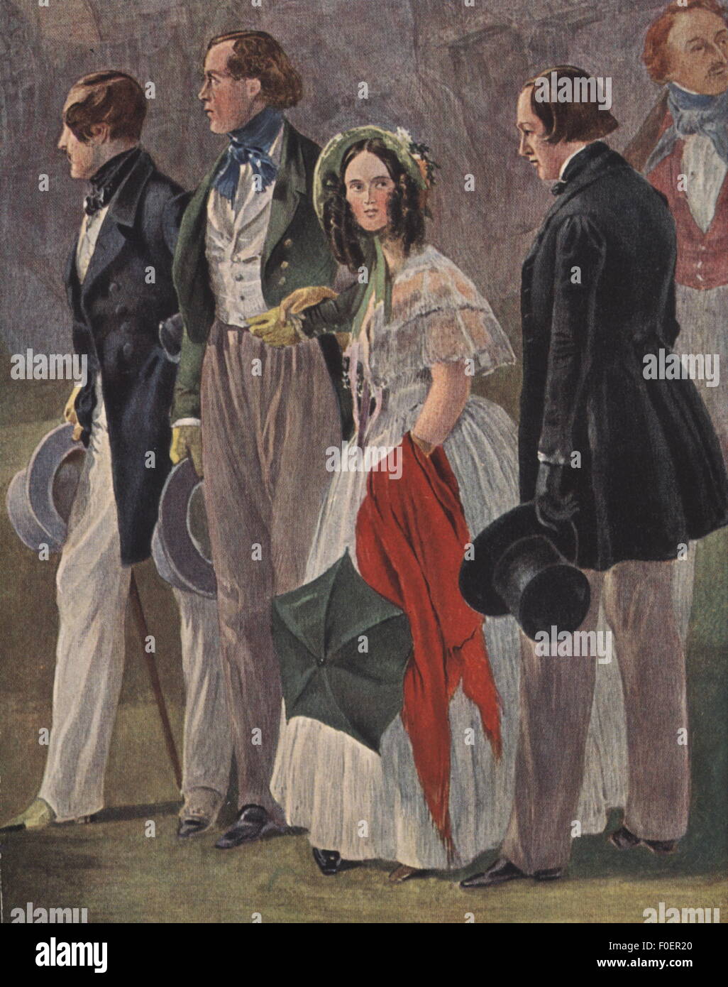 Fashion illustration 19th century