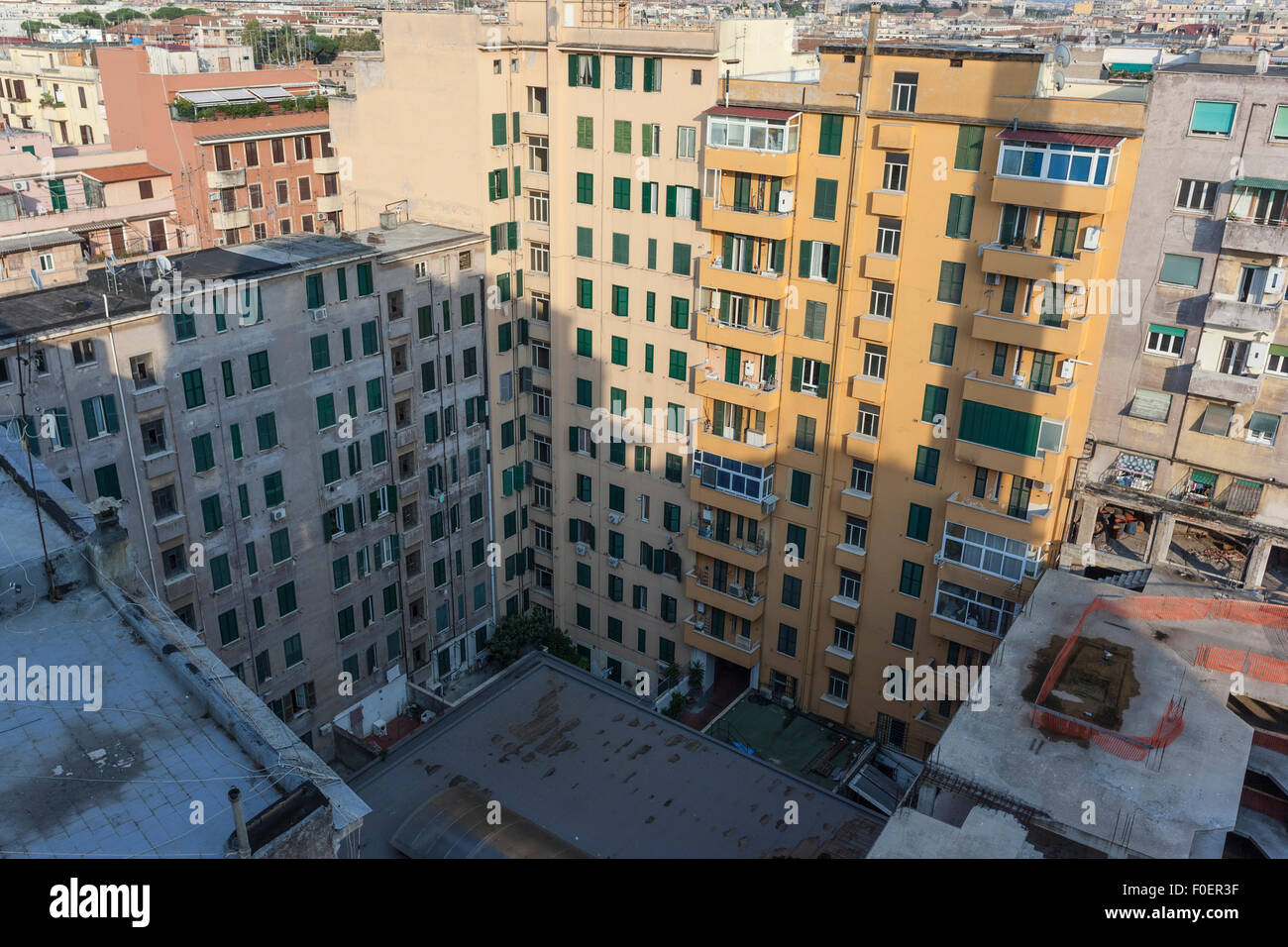 cityscape of Rome suburbs Stock Photo Alamy