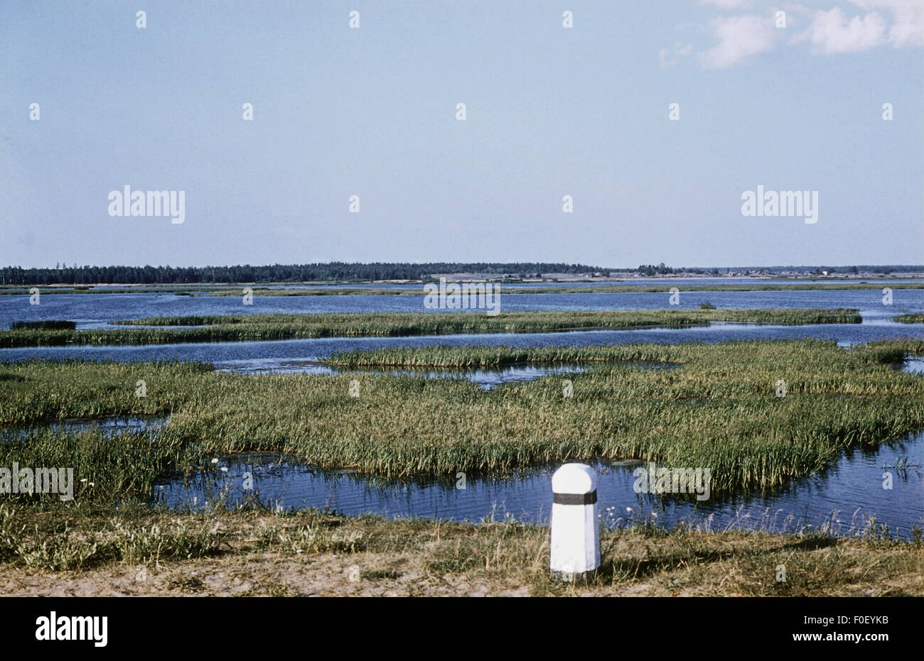 geography / travel, Russia, Volga storage lake near Kalinin (Tver), 1960s, Additional-Rights-Clearences-Not Available Stock Photo