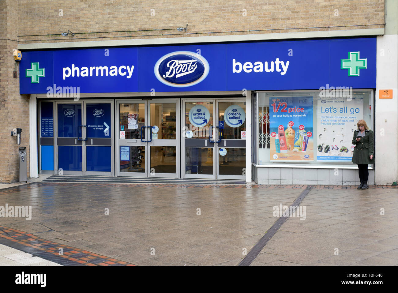 Boots Pharmacy Broad Marsh Centre Nottingham UK Stock Photo - Alamy