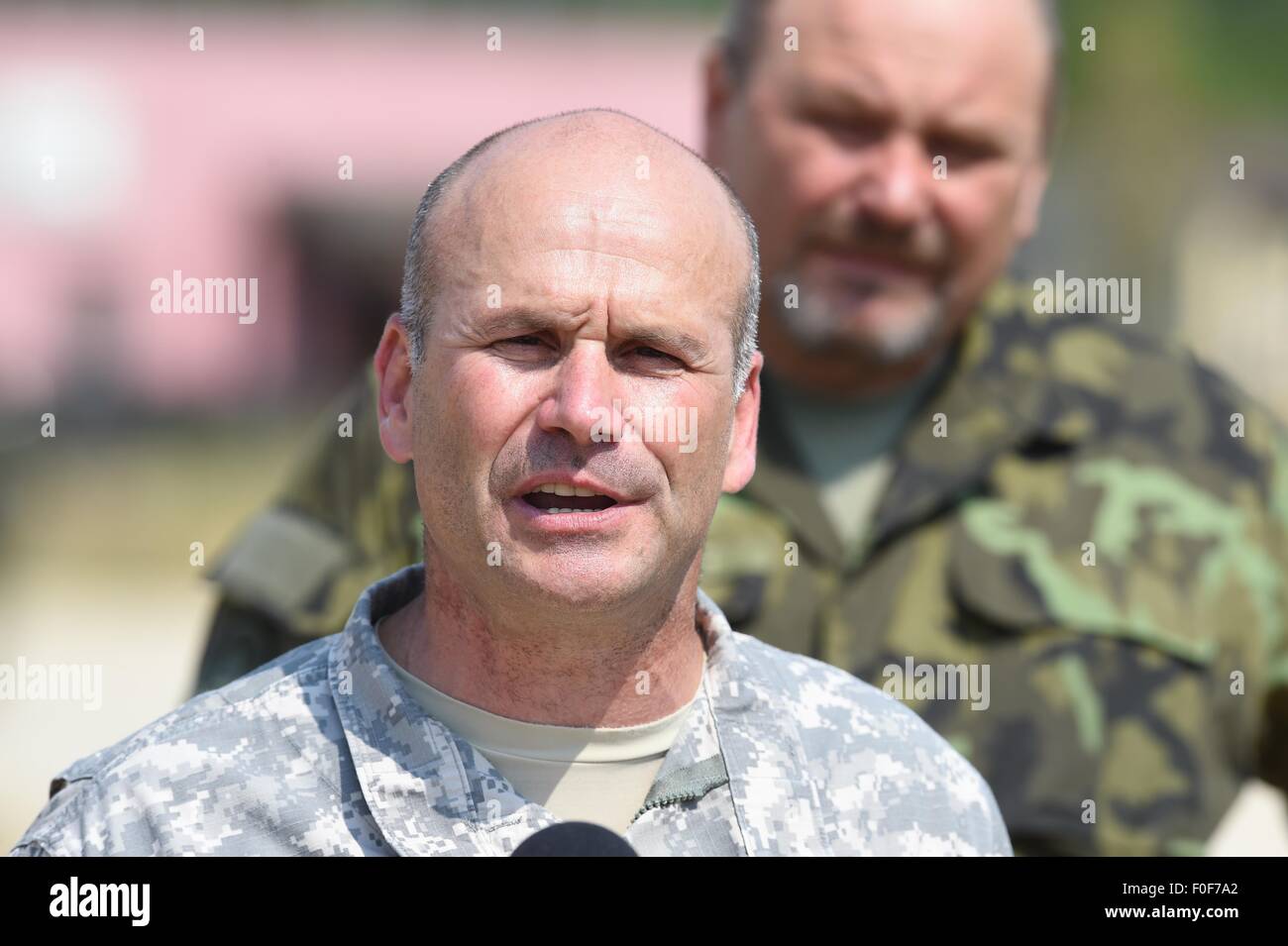 Soldiers from eight countries - of the USA, the Czech Republic, Britain ...