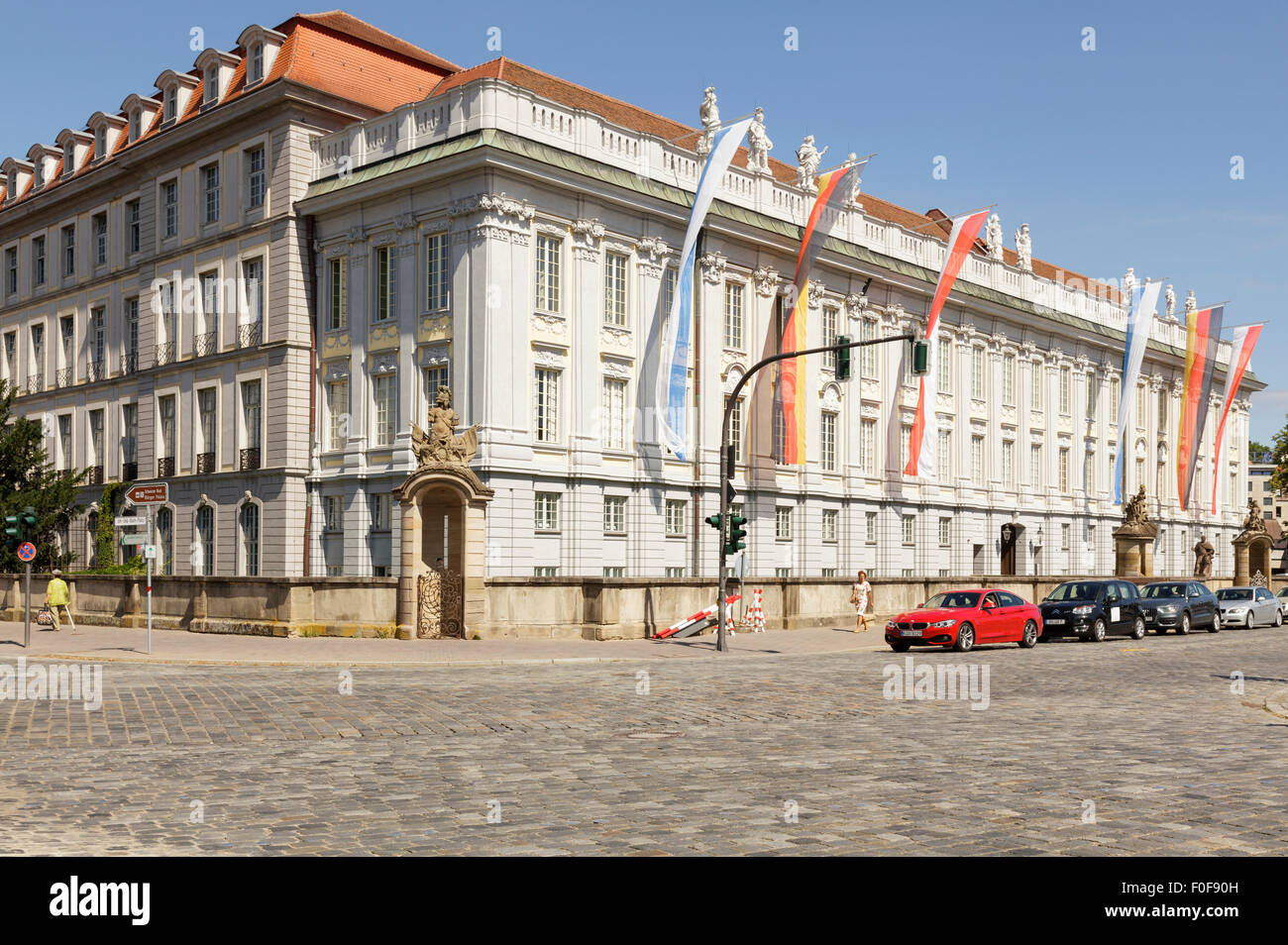 Ansbach Residenz, Bavaria, Germany Stock Photo Alamy