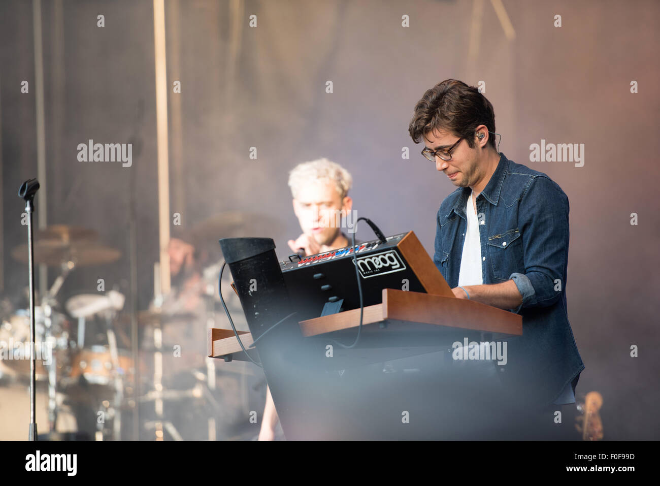 Years& Years perform at Rix FM festival in Norrköping, Sweden Stock Photo