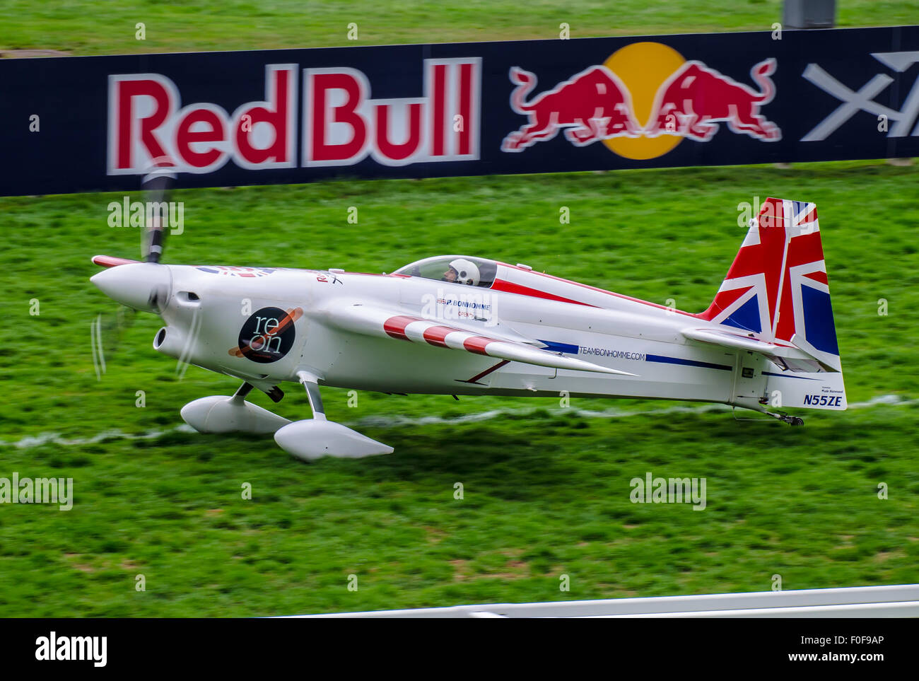 The fifth round of the Red Bull Air Race series takes place around a ...
