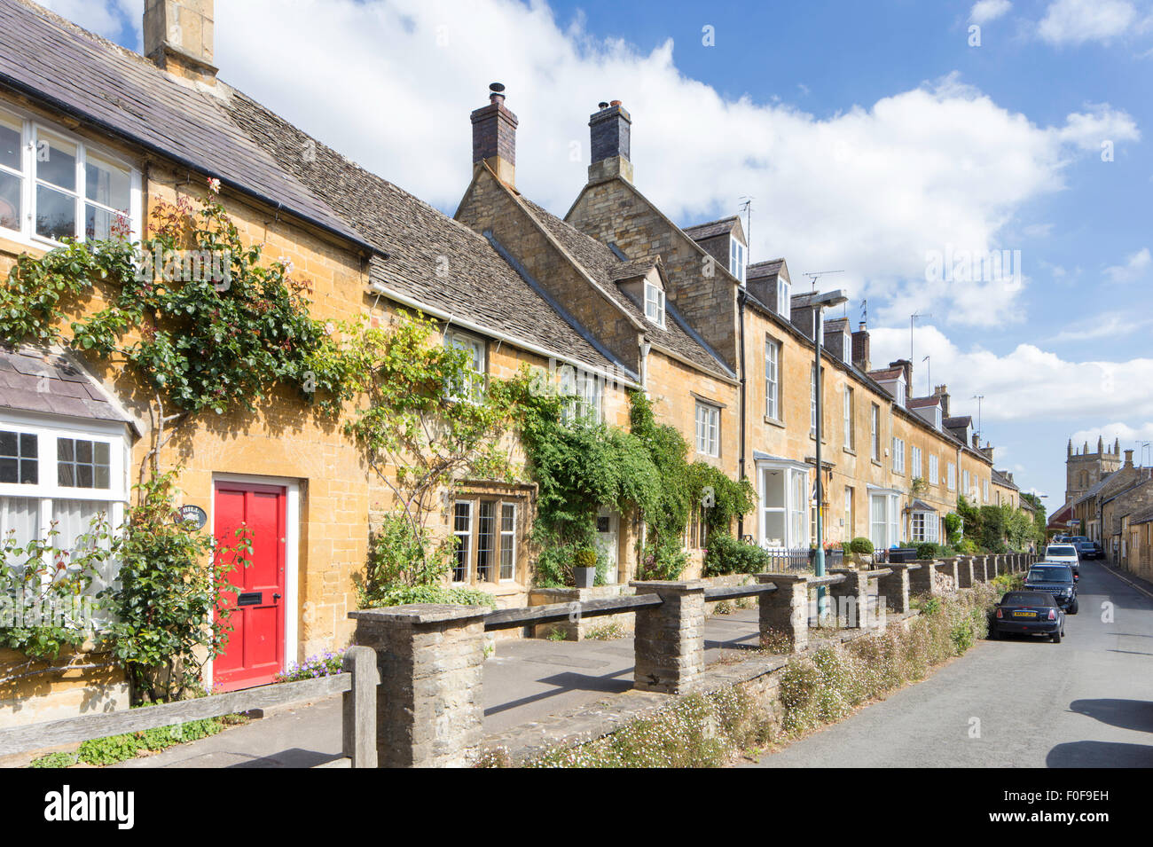 The Cotswold village of Blockley, Gloucestershire, England, UK Stock Photo Alamy
