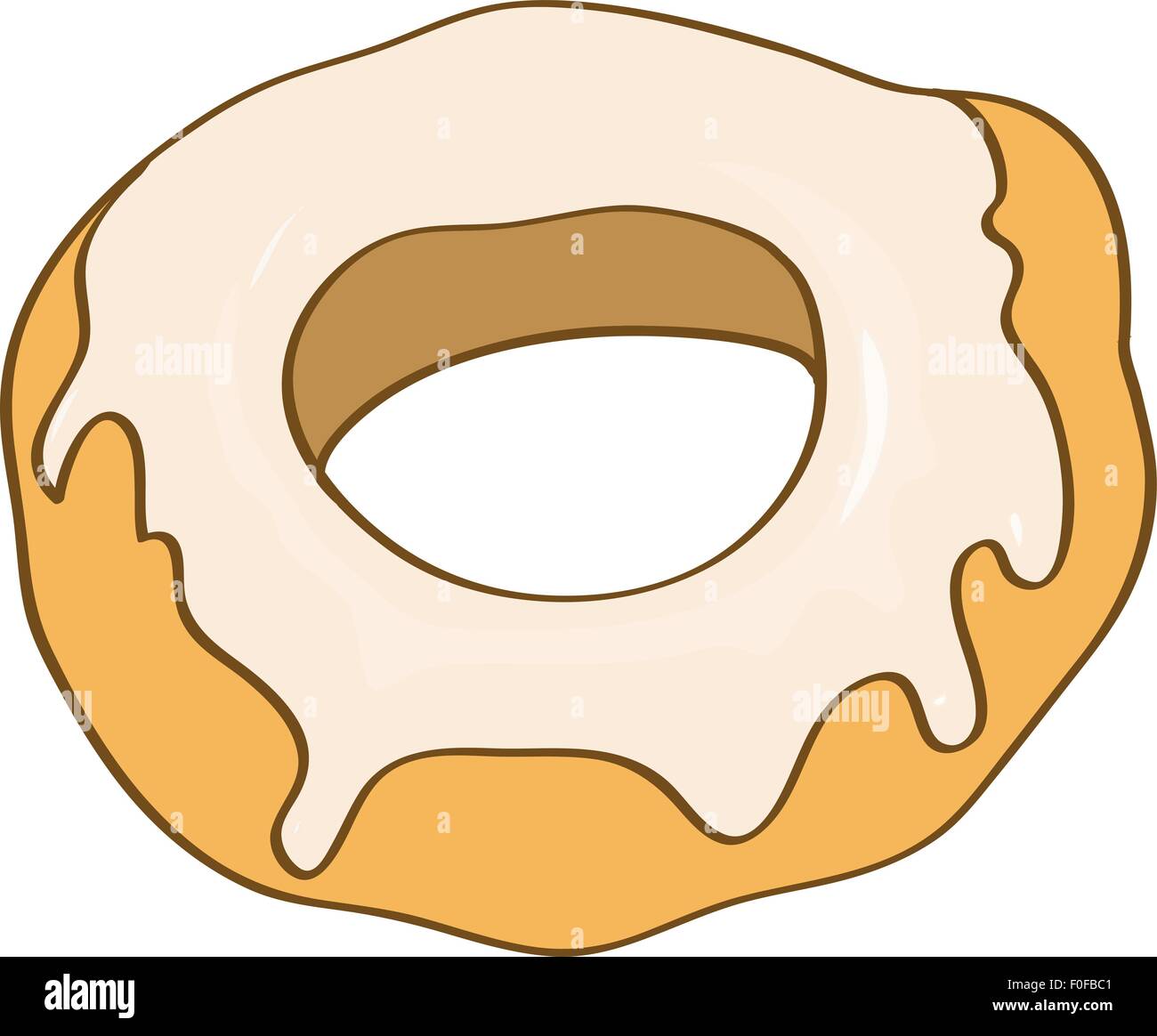 delicious sweet donut vector Stock Vector Image & Art - Alamy