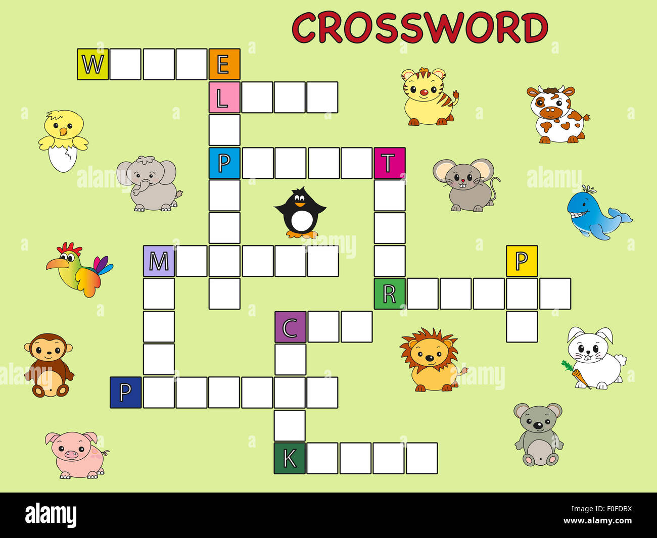 Crossword Puzzles Games Kids