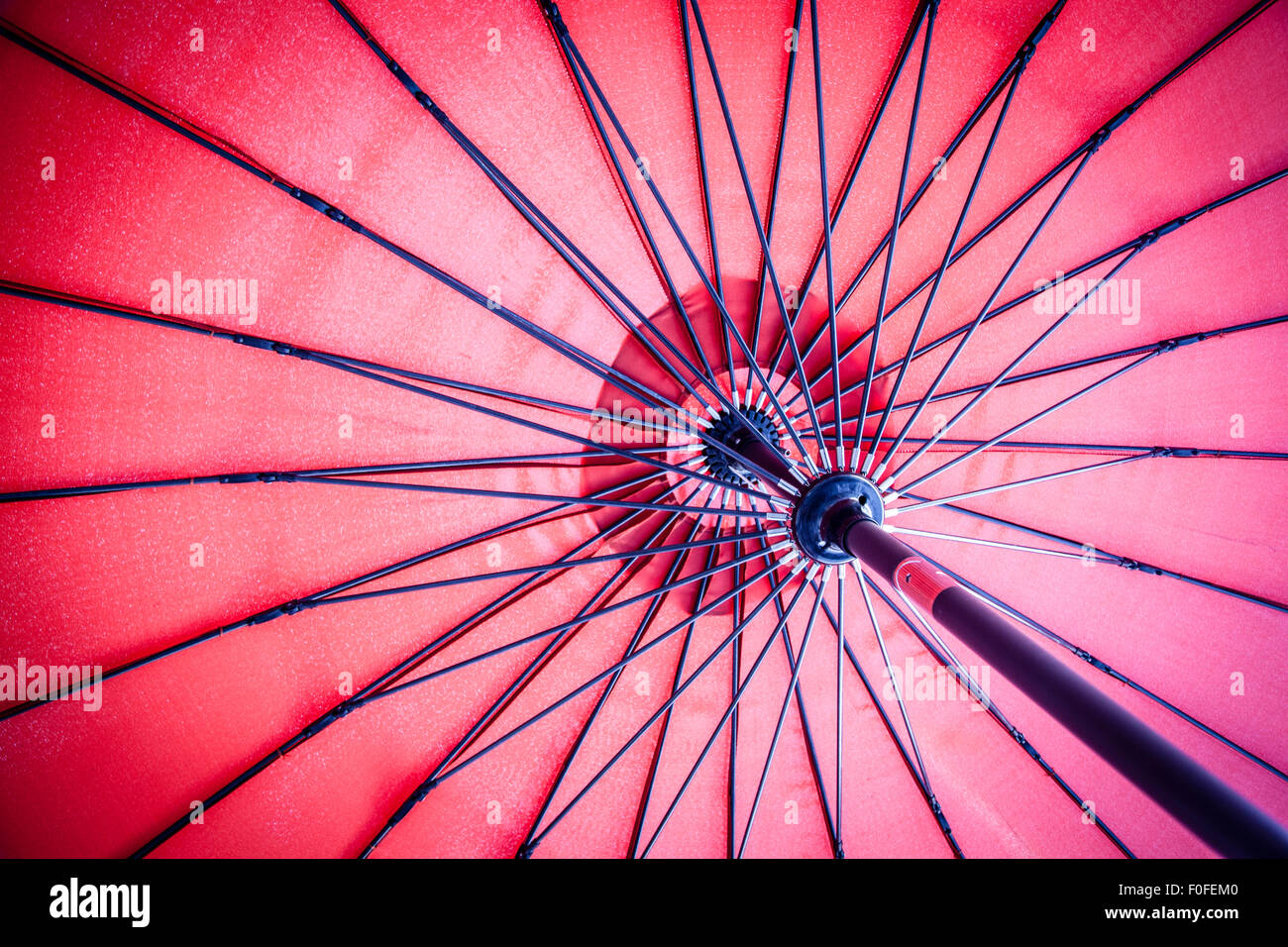 Japanese red umbrella Stock Photo Alamy