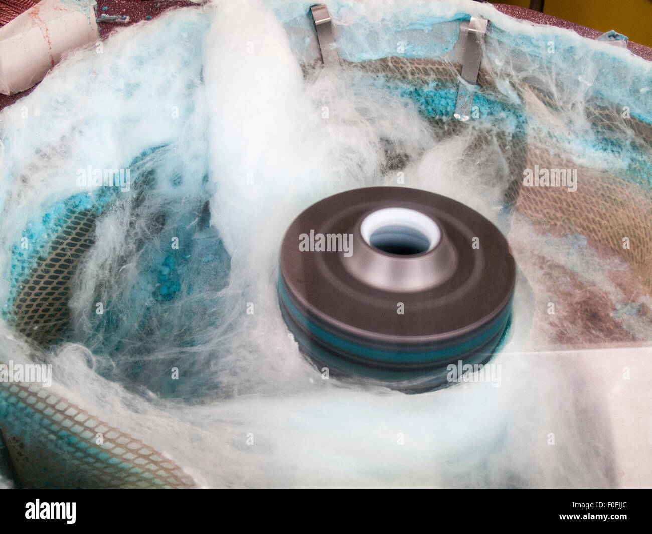 Candy Floss Machine with White Candyfloss Stock Image - Image of cotton ... How do you make candy floss without a machine