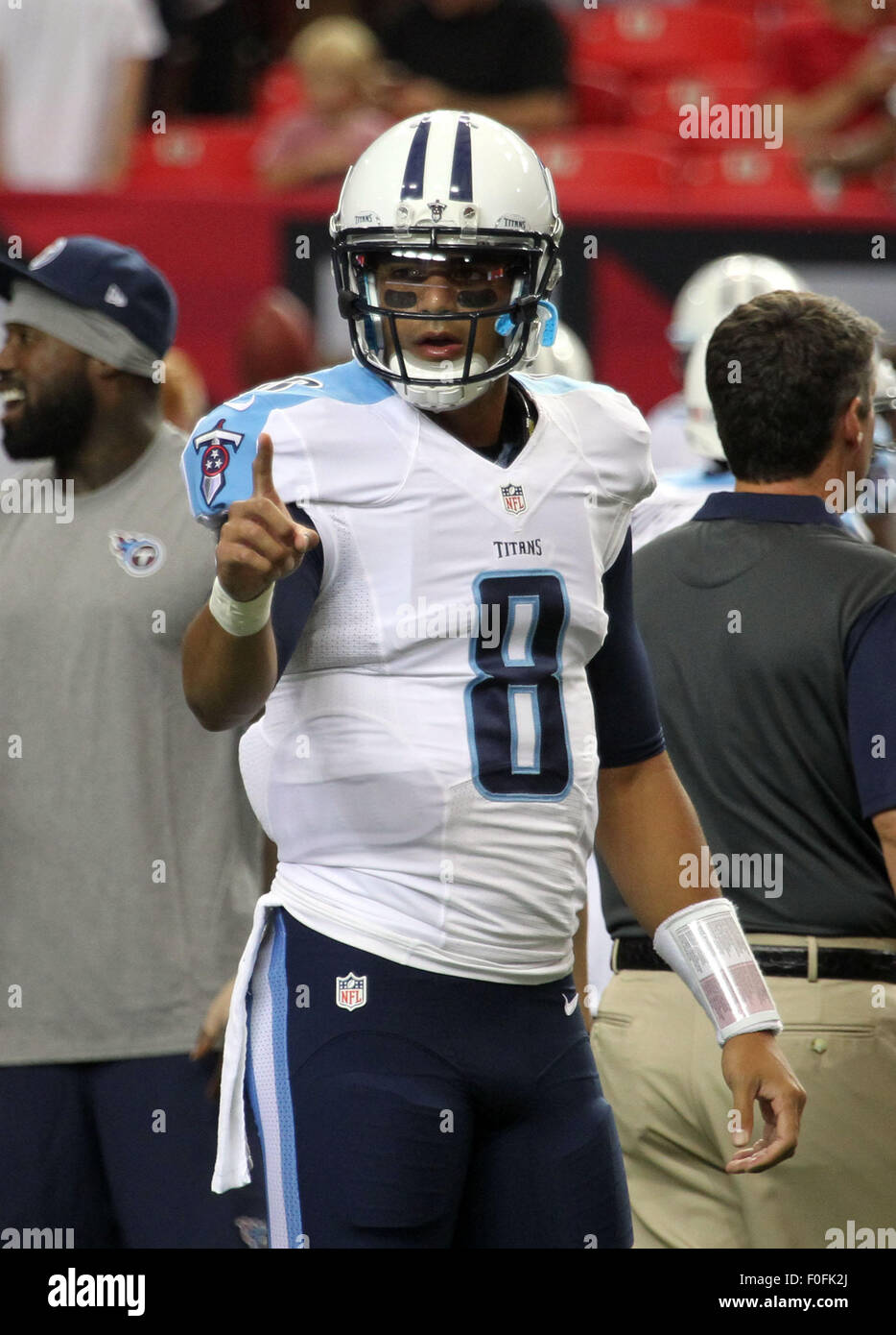 Atlanta, USA. 14th Aug, 2015. 2014 Heisman Trophy winner