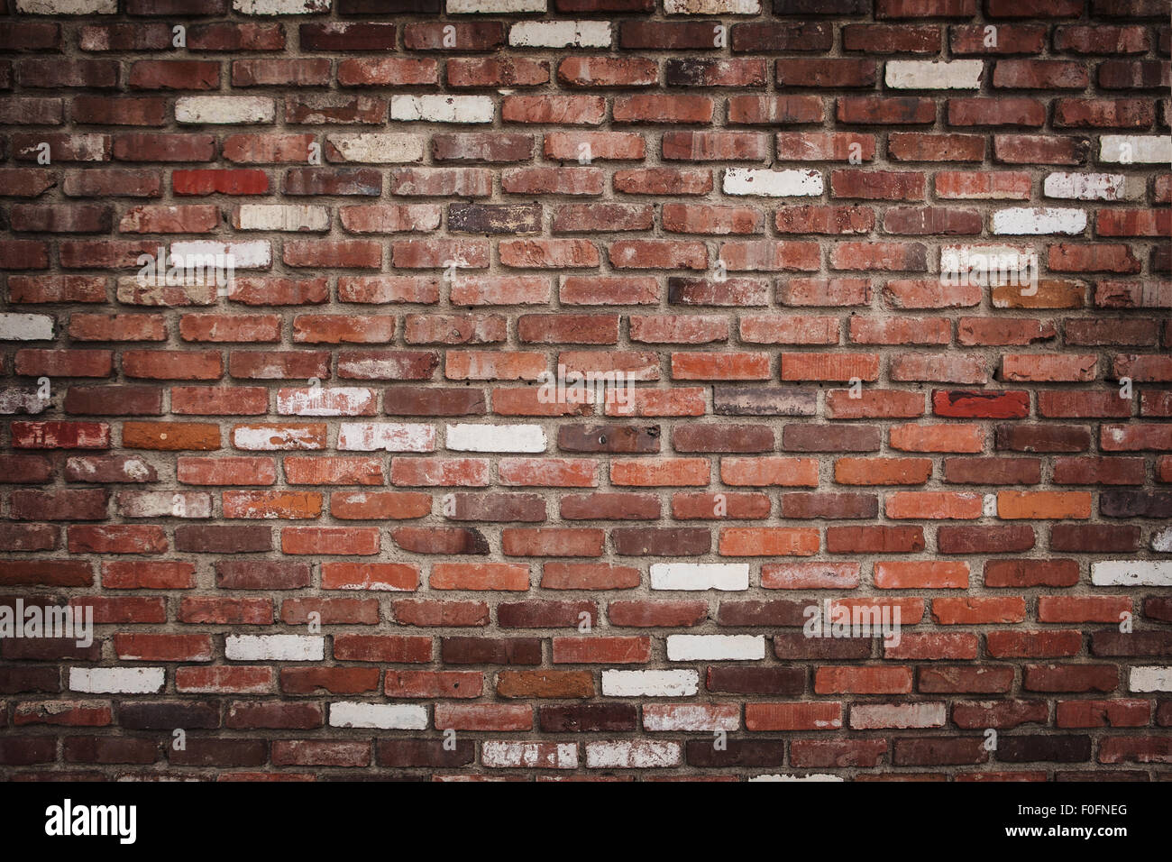 Red old grunge brick wall texture background Stock Photo - Alamy