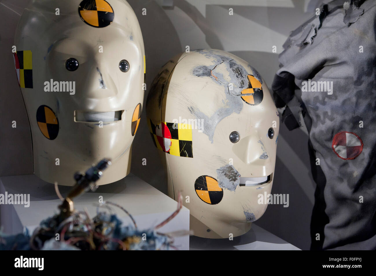 Vince and Larry, the Crash Test Dummies - USA Stock Photo