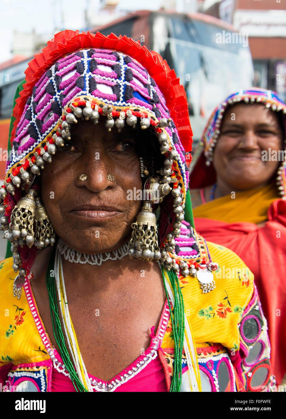 Tribal woman from Andhra Pradesh. Stock Photo