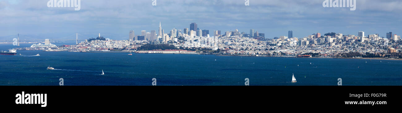San Francisco's Skyline, San Francisco, USA Stock Photo