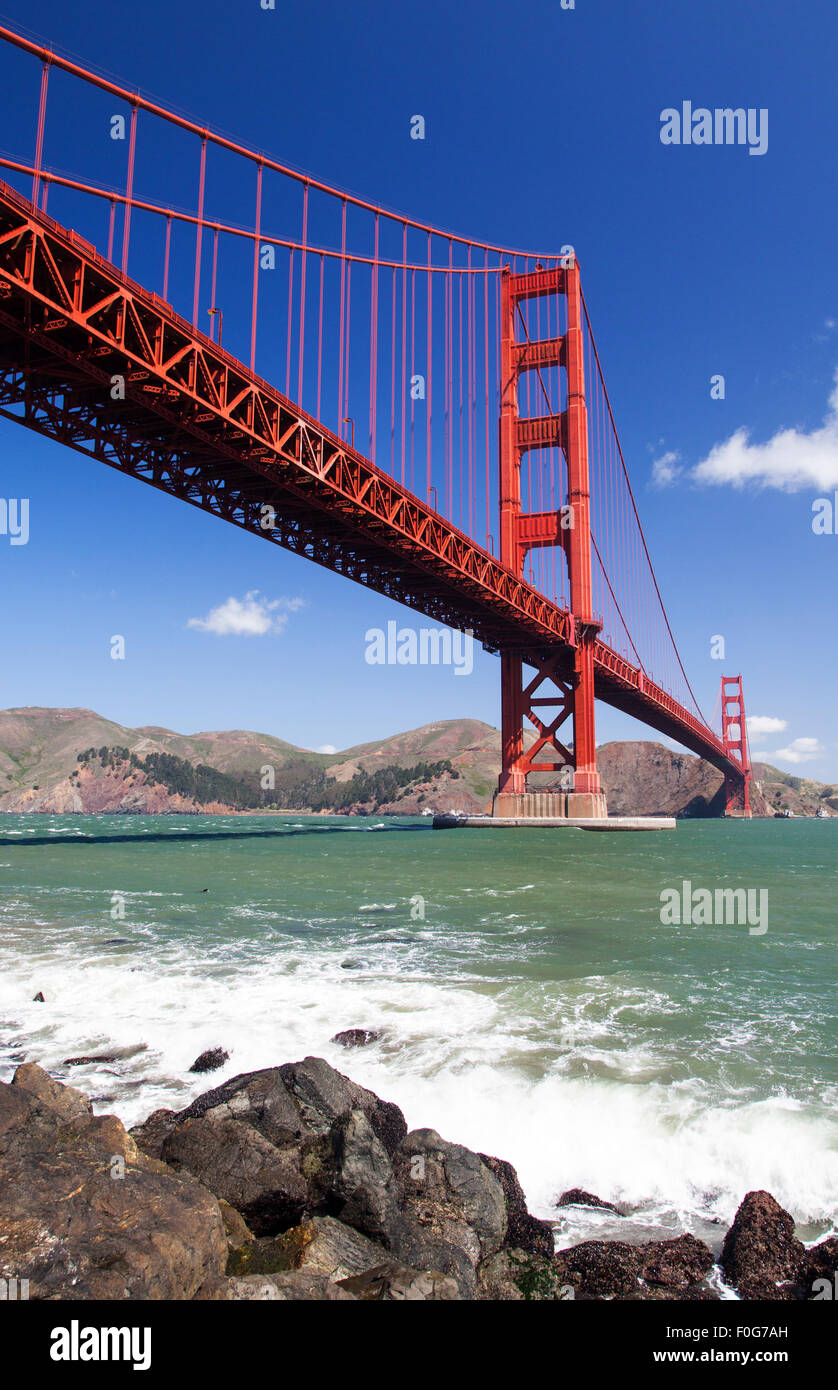The Golden Gate Bridge, San Francisco, USA Stock Photo