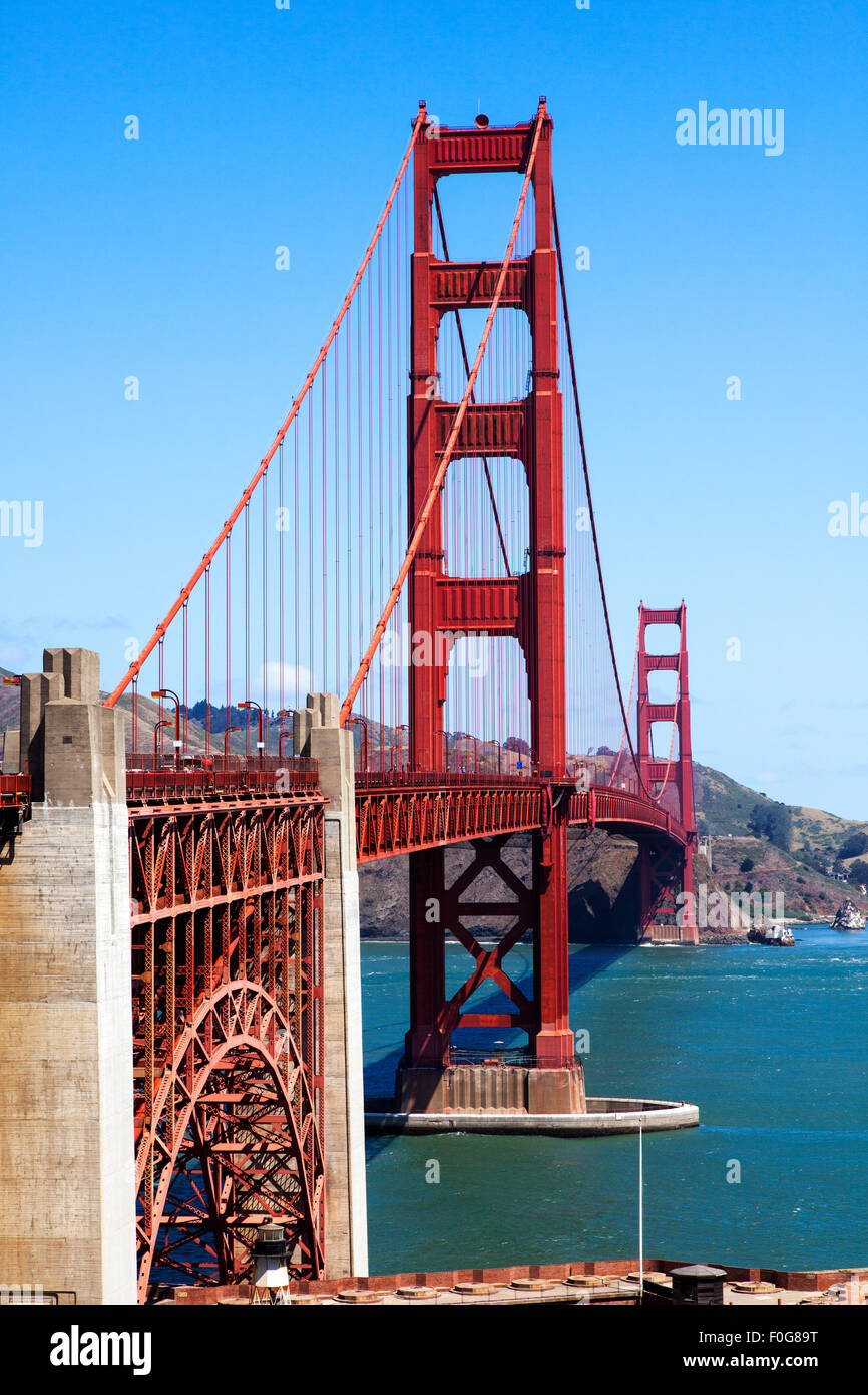 The Golden Gate Bridge, San Francisco, USA Stock Photo