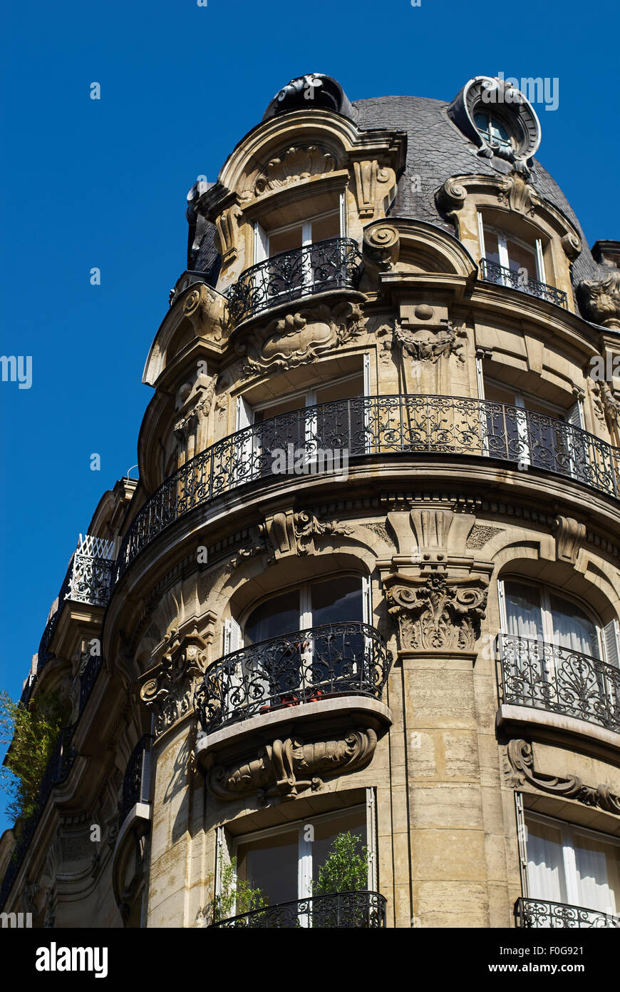 Paris Apartments, Paris, France Stock Photo Alamy