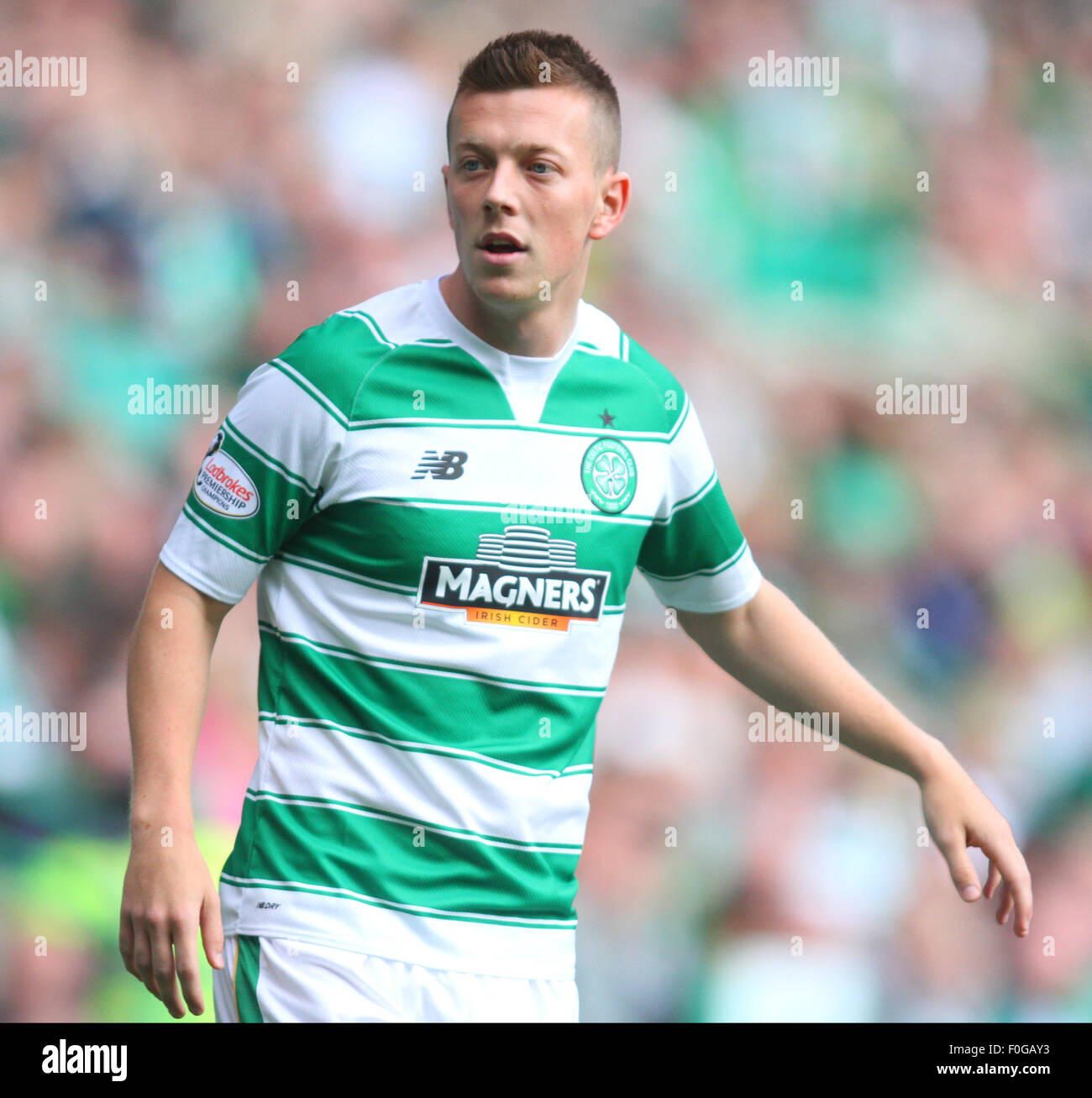 Glasgow, Scotland. 15th Aug, 2015. Scottish Premiership. Celtic versus Inverness CT. Callum McGregor (Celtic) Credit: Action Plus Sports/Alamy Live News Stock Photo