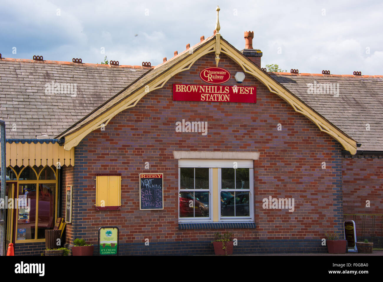 Chasewater Brownhills West Railway Station Chasewater Country Park
