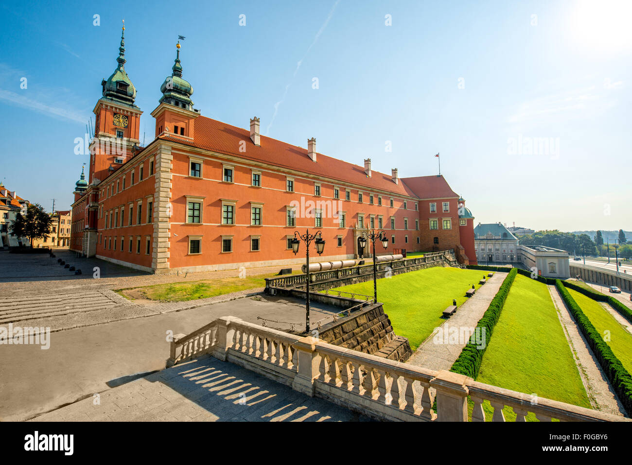 Warsaw Royal castle Stock Photo