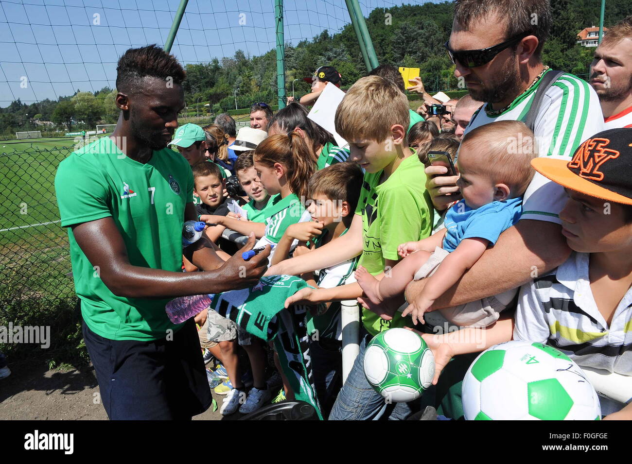 Jean Christophe BAHEBECK 12.08.2015 Entrainement de Saint Etienne
