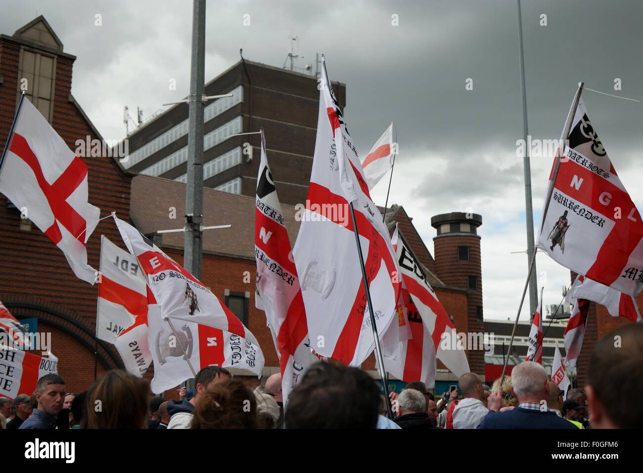 English defence league walsall hi-res stock photography and images - Alamy