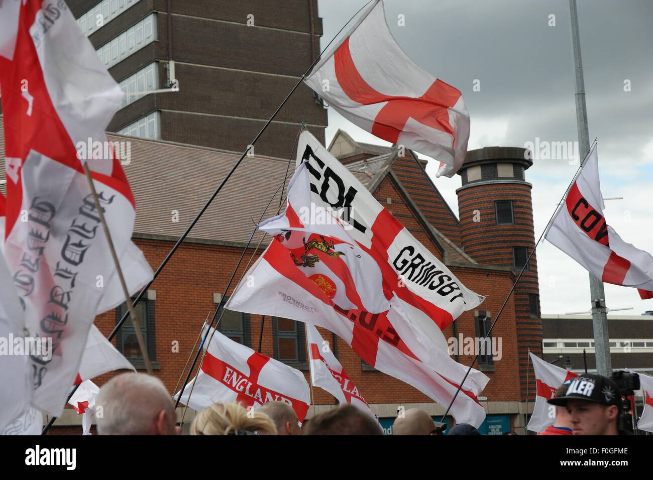 English defence league walsall hi-res stock photography and images - Alamy