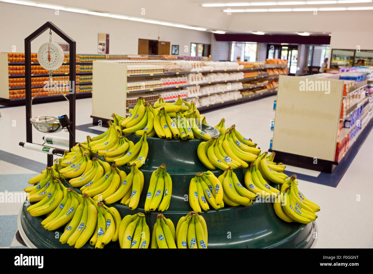 Salt Lake City, Utah - The Bishop's Storehouse (food pantry) at the Mormon Church's Welfare Square. Stock Photo