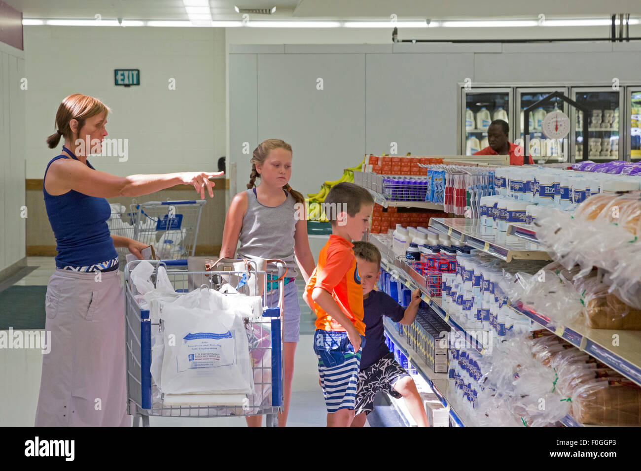 Food Pantry Mother Stock Photos Food Pantry Mother Stock Images