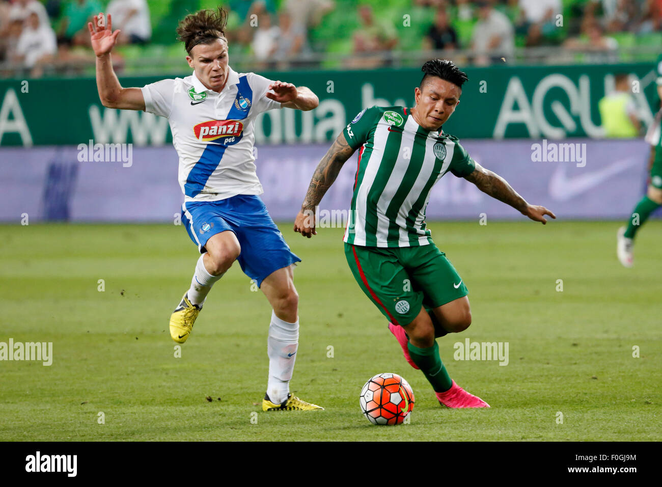 Ferencvarosis Cristian Ramirez Action During Uefa Editorial Stock