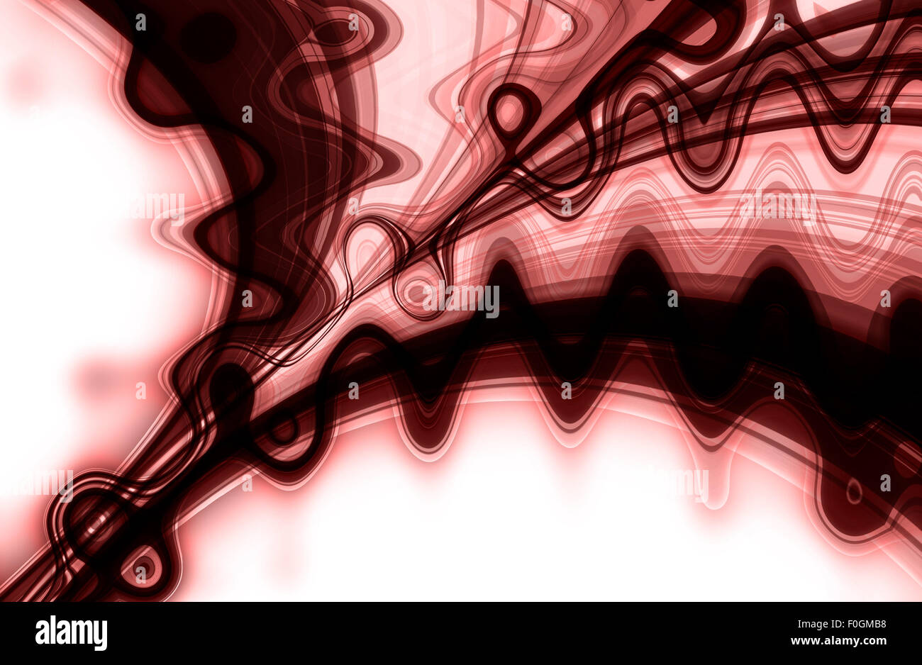 abstract red background and digital wave with motion blur Stock Photo ...
