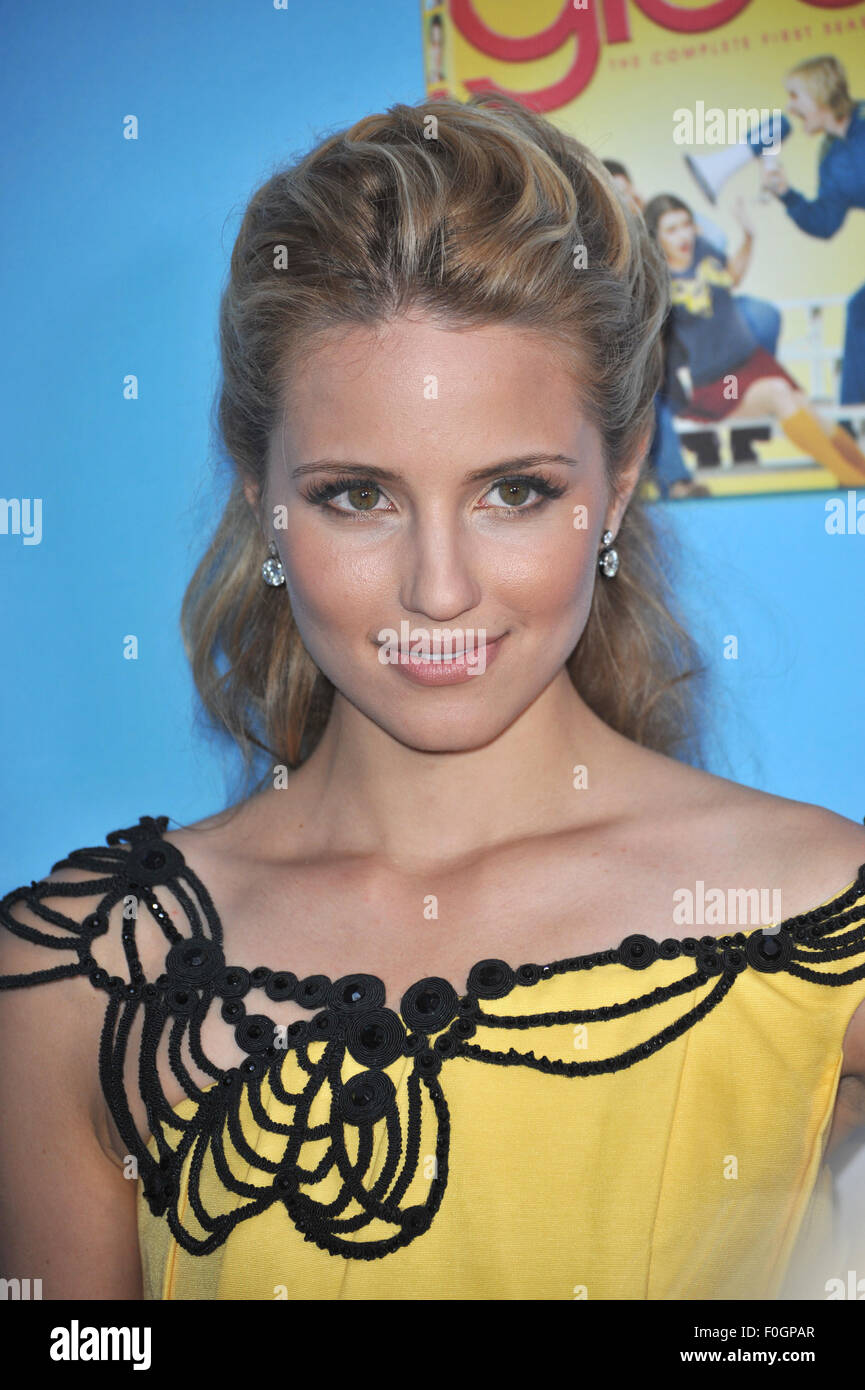 Dianna Agron Glee Season Two Premiere Hi Res Stock Photography And Images Alamy