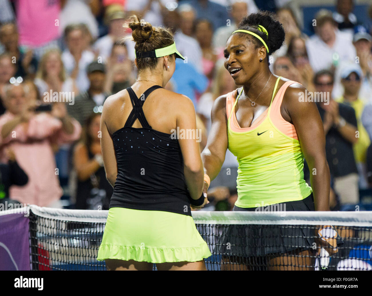 Belinda bencic serena williams hi-res stock photography and images - Alamy